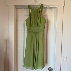 Watters&Watters sage dress, size 4